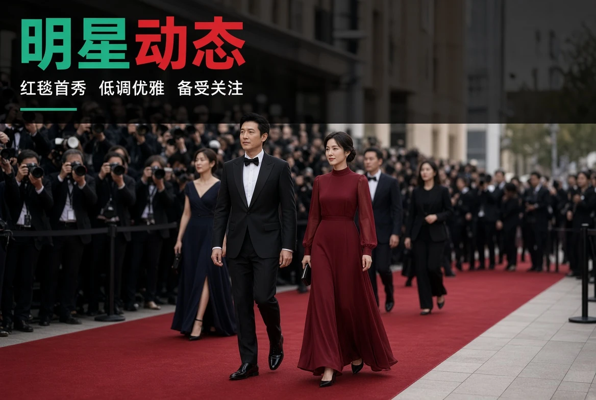 明星公开活动与作品职业动态